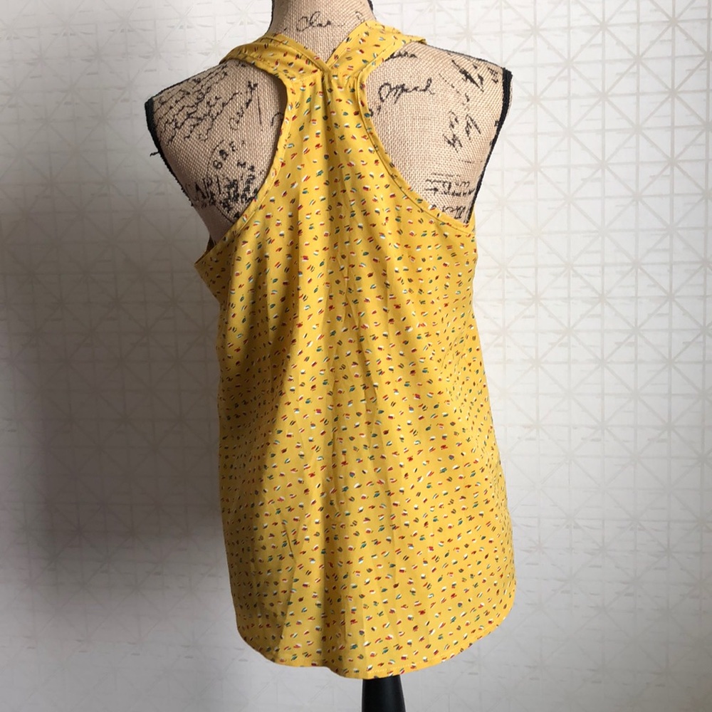 Timing Medium Yellow Razorback tank - Picture 8 of 8